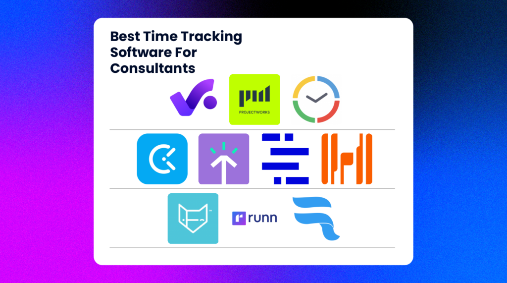 Best Best Time Tracking Software for Consultants logos 10695